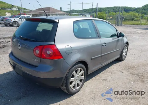 2007 Volkswagen Rabbit 2-Door из США, поврежденный, VIN WVWAR71K67W100985